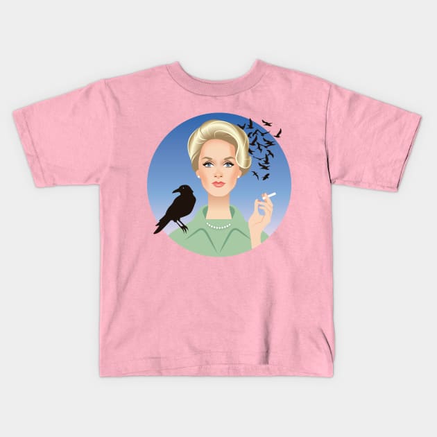 Tippi Kids T-Shirt by AlejandroMogolloArt